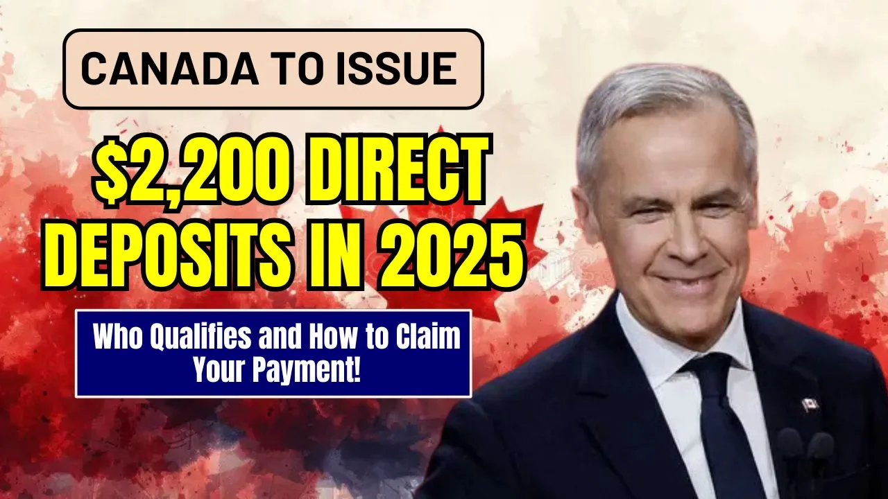 Canada $2200 direct deposit 2025